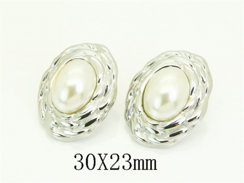 HY Wholesale Earrings Jewelry 316L Stainless Steel Earrings Jewelry-HY59E1315MW