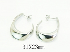 HY Wholesale Earrings Jewelry 316L Stainless Steel Earrings Jewelry-HY30E2169OZ