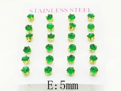 HY Wholesale Earrings Jewelry 316L Stainless Steel Earrings Jewelry-HY94E0367PY