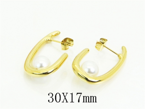 HY Wholesale Earrings Jewelry 316L Stainless Steel Earrings Jewelry-HY30E2162OL