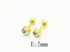 HY Wholesale Earrings Jewelry 316L Stainless Steel Earrings Jewelry-HY94E0401THL