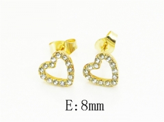 HY Wholesale Earrings Jewelry 316L Stainless Steel Earrings Jewelry-HY12E0434VIL