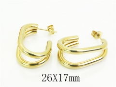 HY Wholesale Earrings Jewelry 316L Stainless Steel Earrings Jewelry-HY58E2022JL