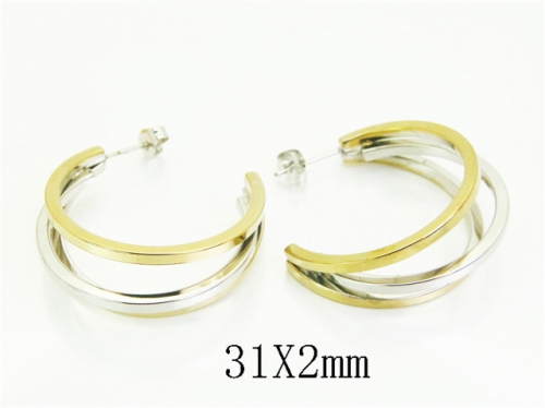 HY Wholesale Earrings Jewelry 316L Stainless Steel Earrings Jewelry-HY58E2017LE