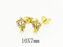 HY Wholesale Earrings Jewelry 316L Stainless Steel Earrings Jewelry-HY12E0438ZIL