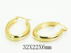 HY Wholesale Earrings Jewelry 316L Stainless Steel Earrings Jewelry-HY58E2008SJO