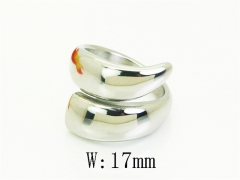 HY Wholesale Rings Jewelry Stainless Steel 316L Rings-HY30R0102NR