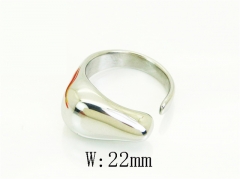 HY Wholesale Rings Jewelry Stainless Steel 316L Rings-HY30R0114NE