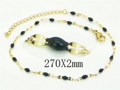 HY Wholesale Anklet Stainless Steel 316L Fashion Jewelry-HY53B0261IOR