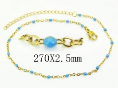 HY Wholesale Anklet Stainless Steel 316L Fashion Jewelry-HY53B0268XIL