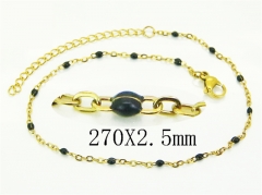 HY Wholesale Anklet Stainless Steel 316L Fashion Jewelry-HY53B0266FIL