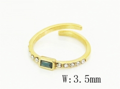 HY Wholesale Rings Jewelry Stainless Steel 316L Rings-HY15R2876RNO