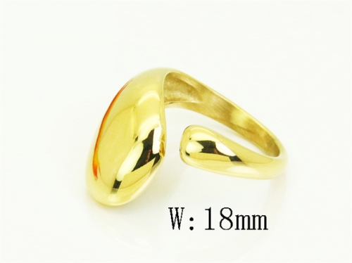 HY Wholesale Rings Jewelry Stainless Steel 316L Rings-HY30R0109OR