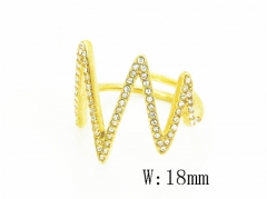 HY Wholesale Rings Jewelry Stainless Steel 316L Rings-HY15R2864XNO