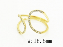 HY Wholesale Rings Jewelry Stainless Steel 316L Rings-HY15R2867WNO