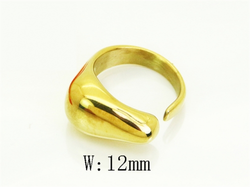 HY Wholesale Rings Jewelry Stainless Steel 316L Rings-HY30R0115OE