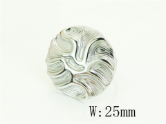 HY Wholesale Rings Jewelry Stainless Steel 316L Rings-HY80R0073KE