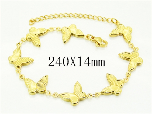 HY Wholesale Bracelets 316L Stainless Steel Jewelry Bracelets-HY62B0771LR