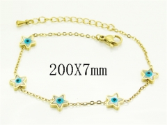 HY Wholesale Bracelets 316L Stainless Steel Jewelry Bracelets-HY32B1289HEL