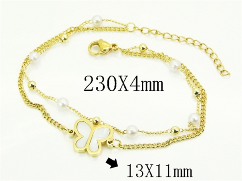 HY Wholesale Bracelets 316L Stainless Steel Jewelry Bracelets-HY24B0321NL