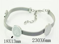 HY Wholesale Bracelets 316L Stainless Steel Jewelry Bracelets-HY12B0461HHF