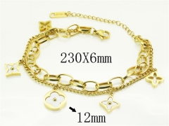 HY Wholesale Bracelets 316L Stainless Steel Jewelry Bracelets-HY41B0229HAL