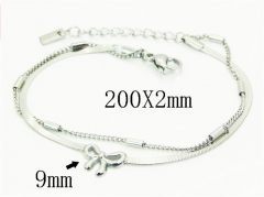 HY Wholesale Bracelets 316L Stainless Steel Jewelry Bracelets-HY30B0222LL