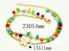 HY Wholesale Bracelets 316L Stainless Steel Jewelry Bracelets-HY24B0279BPL