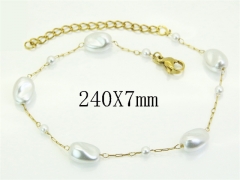 HY Wholesale Bracelets 316L Stainless Steel Jewelry Bracelets-HY53B0271JL