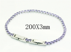 HY Wholesale Bracelets 316L Stainless Steel Jewelry Bracelets-HY54B0516XNL