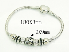 HY Wholesale Bracelets 316L Stainless Steel Jewelry Bracelets-HY12B0460HOW