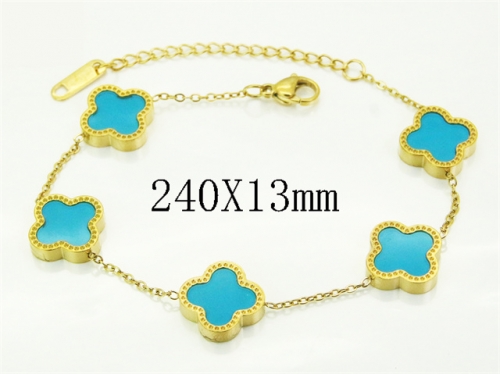 HY Wholesale Bracelets 316L Stainless Steel Jewelry Bracelets-HY80B2136EKL