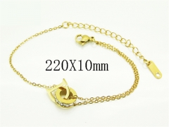 HY Wholesale Bracelets 316L Stainless Steel Jewelry Bracelets-HY94B0162MI