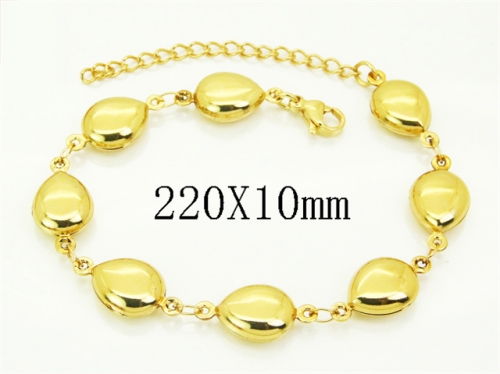 HY Wholesale Bracelets 316L Stainless Steel Jewelry Bracelets-HY62B0776LC