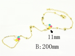 HY Wholesale Bracelets 316L Stainless Steel Jewelry Bracelets-HY32B1299HEL