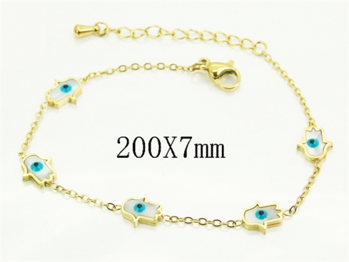 HY Wholesale Bracelets 316L Stainless Steel Jewelry Bracelets-HY32B1290HSL