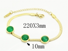 HY Wholesale Bracelets 316L Stainless Steel Jewelry Bracelets-HY94B0153OL