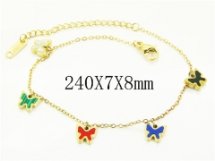 HY Wholesale Bracelets 316L Stainless Steel Jewelry Bracelets-HY09B1348EML