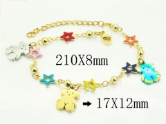 HY Wholesale Bracelets 316L Stainless Steel Jewelry Bracelets-HY21B0674HLX