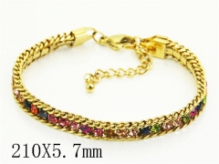 HY Wholesale Bracelets 316L Stainless Steel Jewelry Bracelets-HY32B1292HDD