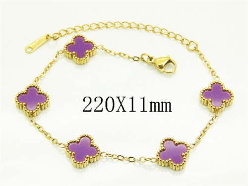 HY Wholesale Bracelets 316L Stainless Steel Jewelry Bracelets-HY94B0137MS