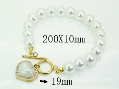 HY Wholesale Bracelets 316L Stainless Steel Jewelry Bracelets-HY32B1306OR