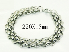 HY Wholesale Bracelets 316L Stainless Steel Jewelry Bracelets-HY92B0068OQ