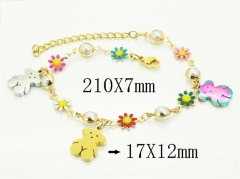 HY Wholesale Bracelets 316L Stainless Steel Jewelry Bracelets-HY21B0672HLT