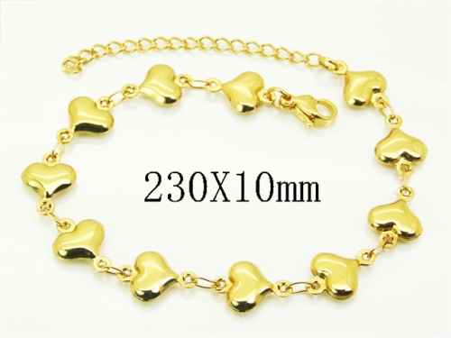 HY Wholesale Bracelets 316L Stainless Steel Jewelry Bracelets-HY62B0775LB