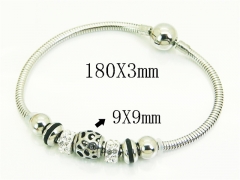 HY Wholesale Bracelets 316L Stainless Steel Jewelry Bracelets-HY12B0453HOF