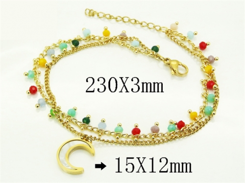 HY Wholesale Bracelets 316L Stainless Steel Jewelry Bracelets-HY24B0283QPL