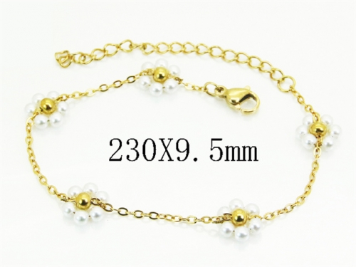 HY Wholesale Bracelets 316L Stainless Steel Jewelry Bracelets-HY53B0251LQ