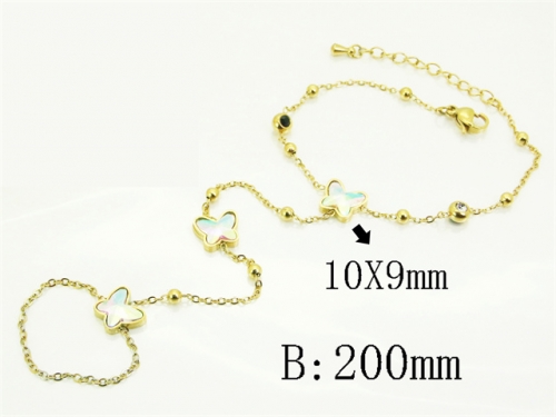 HY Wholesale Bracelets 316L Stainless Steel Jewelry Bracelets-HY32B1295HHE