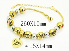 HY Wholesale Bracelets 316L Stainless Steel Jewelry Bracelets-HY80B2124PQ